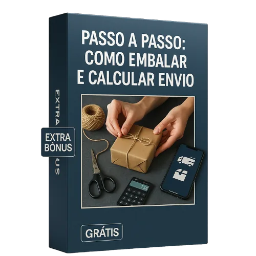 Capa do bônus Embalar e Calcular Frete