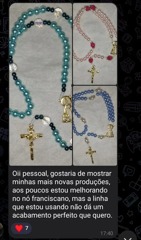 Depoimento de aluna — pedidos do mês