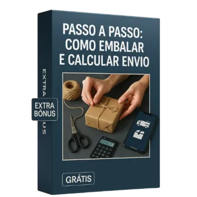 Bônus 03 — Como embalar e calcular frete